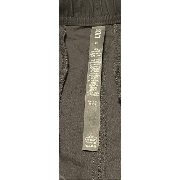 Vuori Ripstop Charcoal Grey Womens Drawstring Pants style Size XL - Picture 7 of 9